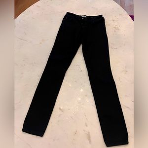 DL1961 Girls black skinny jeans-Size 16